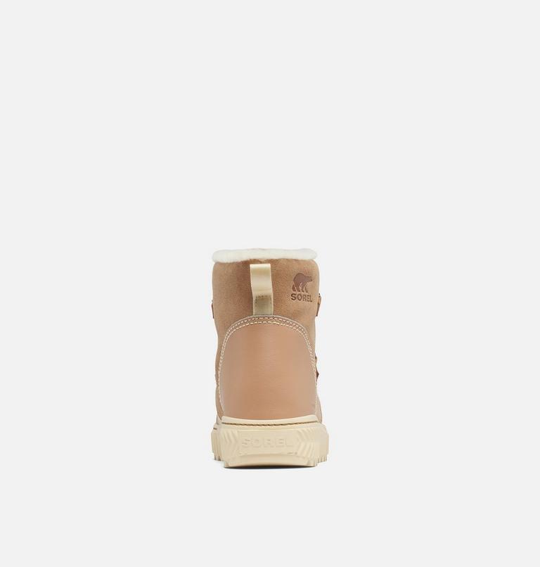 Women's ONA AVE ALPINE Waterproof Winter Boots, Color: Dusty Tan, Tawny Buff, image 3