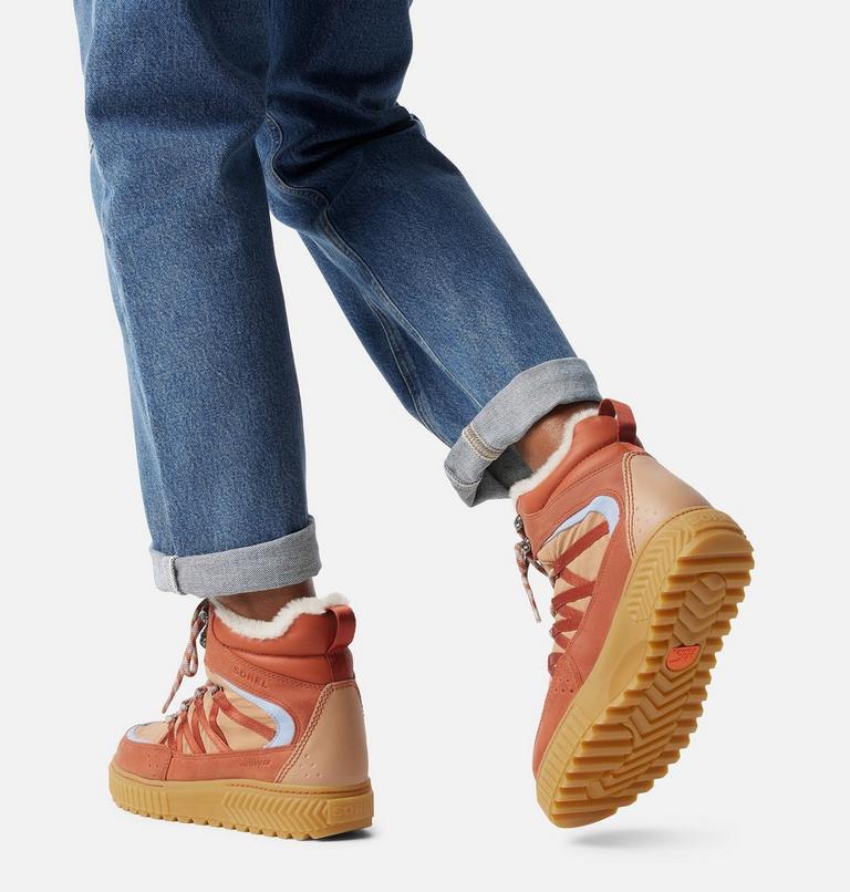 ONA AVE Trek Women's Waterproof Boot, Color: Sanguine, Arctic Sea, image 8