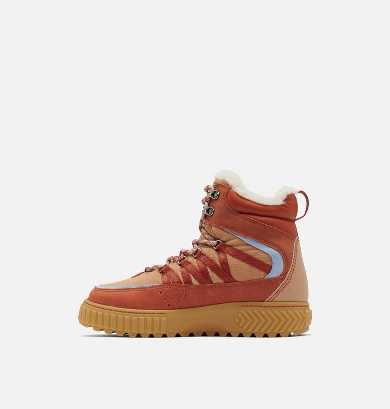 ONA AVE Trek Women's Waterproof Boot, Color: Sanguine, Arctic Sea, image 4