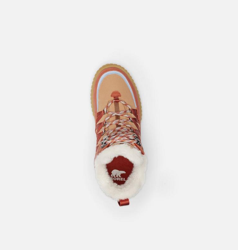 ONA AVE Trek Women's Waterproof Boot, Color: Sanguine, Arctic Sea, image 5