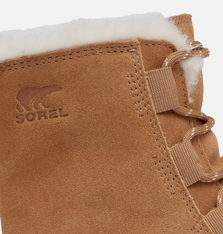 Youth SOREL EXPLORER III LACE Waterproof Snow Boots, Color: Tawny Buff, Bleached Ceramic, image 10