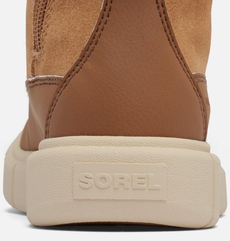 Kids' SOREL EXPLORER III LACE Waterproof Snow Boots, Color: Tawny Buff, Bleached Ceramic, image 10