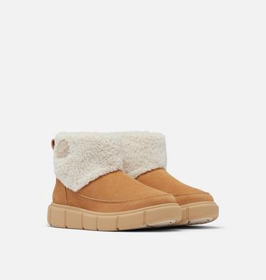 SOREL EXPLORER III Bottes imperméables à enfiler confortables pour jeunes, Color: Tawny Buff, Natural, image 2