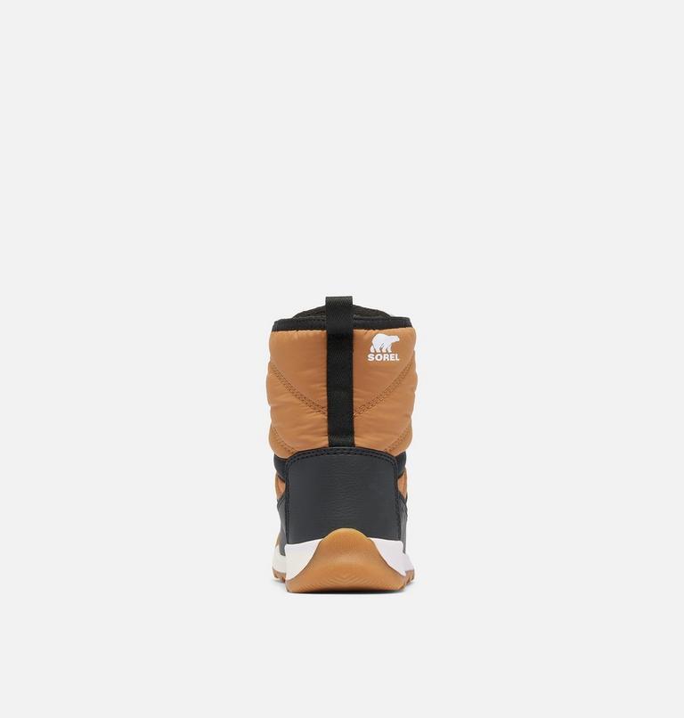 Youth WHITNEY II PLUS LACE Waterproof Snow Boots, Color: Elk, Black, image 3