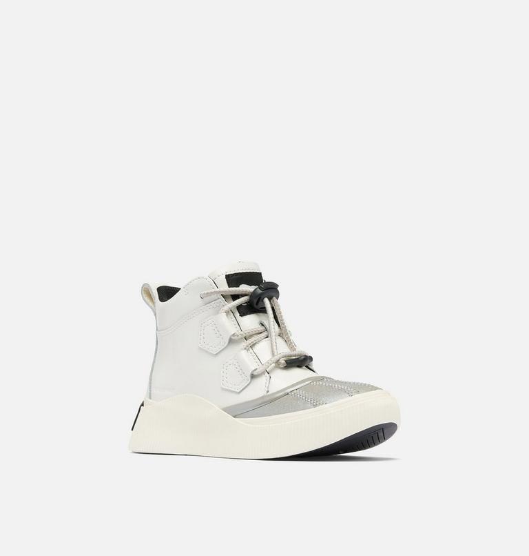 OUT N ABOUT IV Bottes classiques imperméables pour jeunes, Color: Sea Salt, Black, image 7