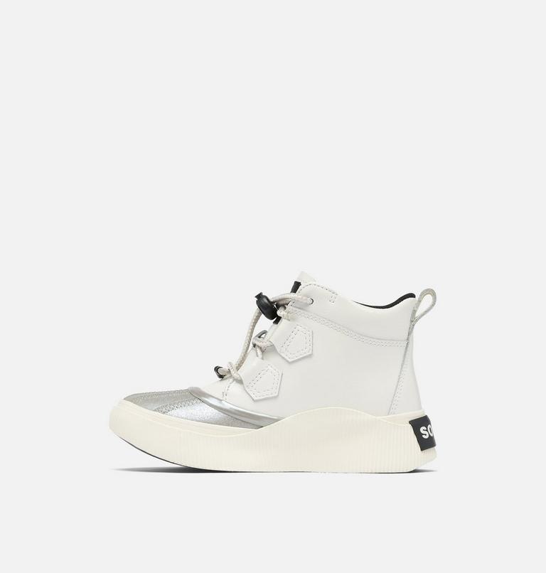 OUT N ABOUT IV Bottes classiques imperméables pour jeunes, Color: Sea Salt, Black, image 4