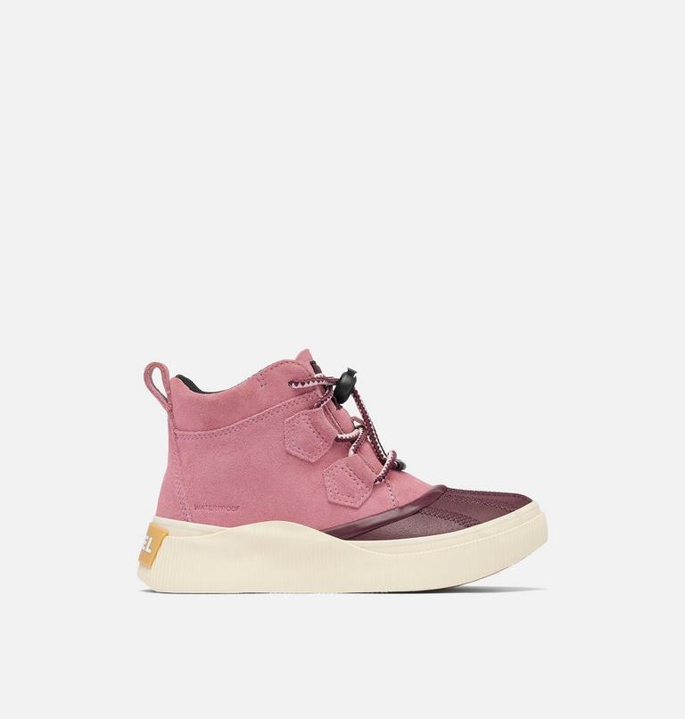 Youth OUT N ABOUT IV CLASSIC Waterproof Boots, Color: Dazed Mauve, Honey White, image 1