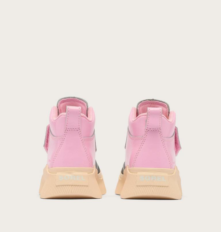 Kids' OUT N ABOUT IV STRAP Waterproof Boots, Color: Pink Flare, Pearlescent, image 2