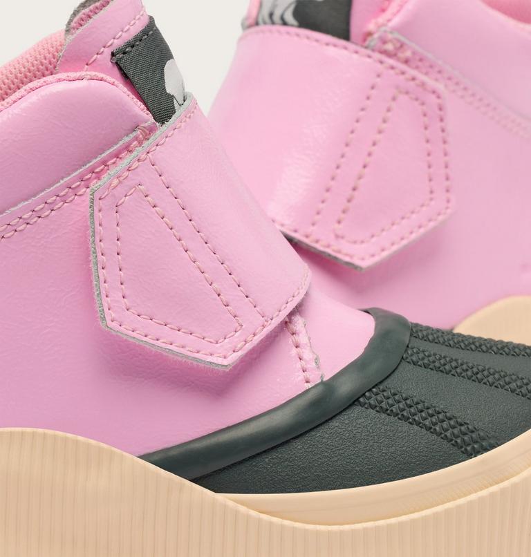 Kids' OUT N ABOUT IV STRAP Waterproof Boots, Color: Pink Flare, Pearlescent, image 9