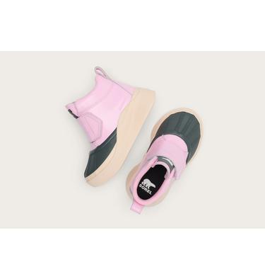 OUT N ABOUT IV STRAP Toddler Waterproof Boot, Color: Pink Flare, Pearlescent, image 4