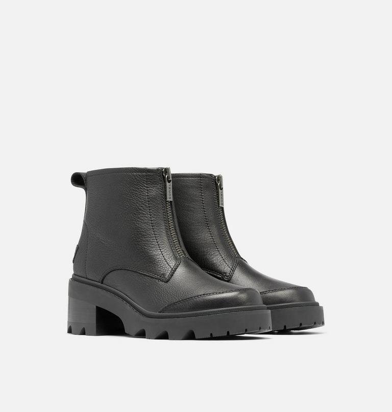 JOAN NOW Women's Zip Boot, Color: Black, Black, image 2