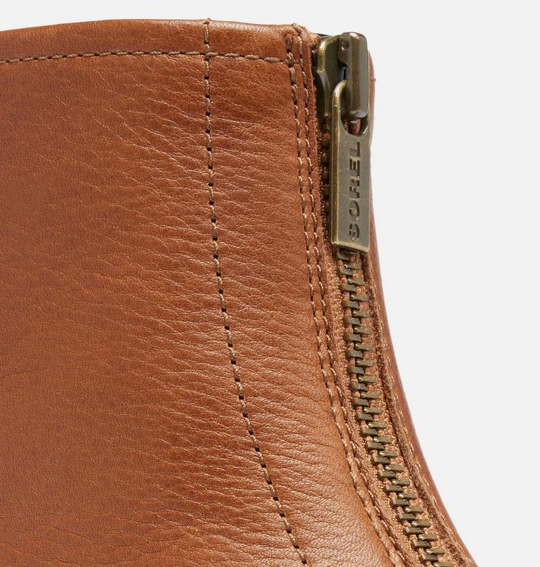 JOAN NOW Bottes à fermeture éclair pour femme, Color: Velvet Tan, Gum 2, image 9