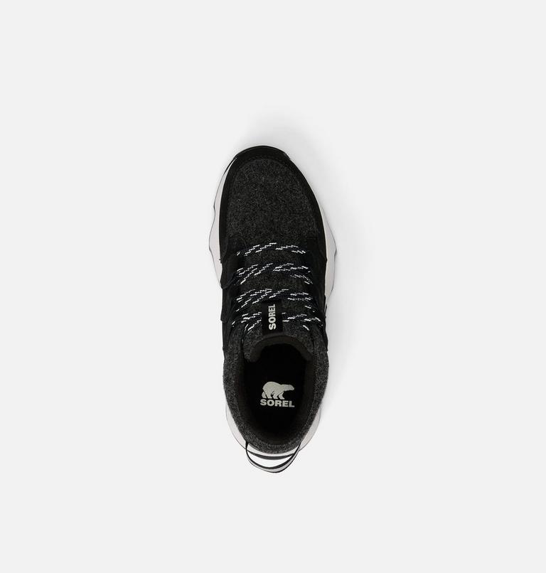 Women's KINETIC IMPACT CARIBOU PLUS Waterproof sneaker Boots, Color: Black, Sea Salt, image 5