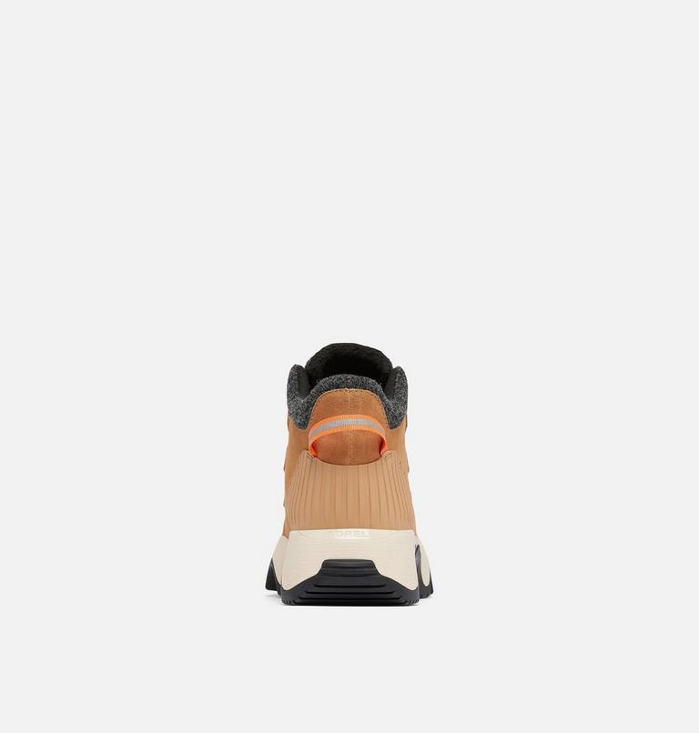 Women's KINETIC IMPACT CARIBOU PLUS Waterproof sneaker Boots, Color: Tawny Buff, Black, image 3