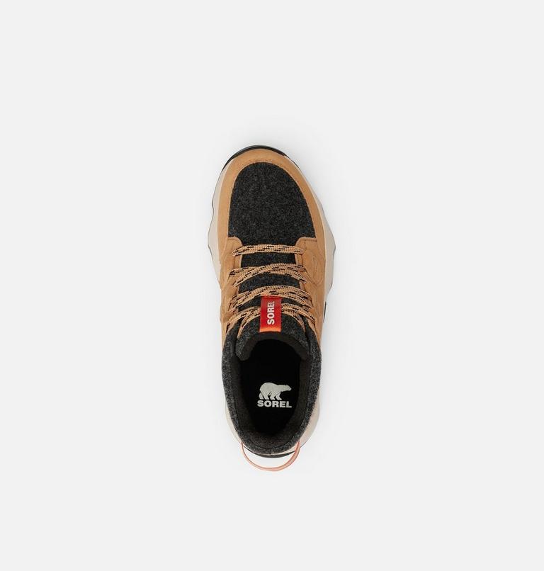 Women's KINETIC IMPACT CARIBOU PLUS Waterproof sneaker Boots, Color: Tawny Buff, Black, image 5