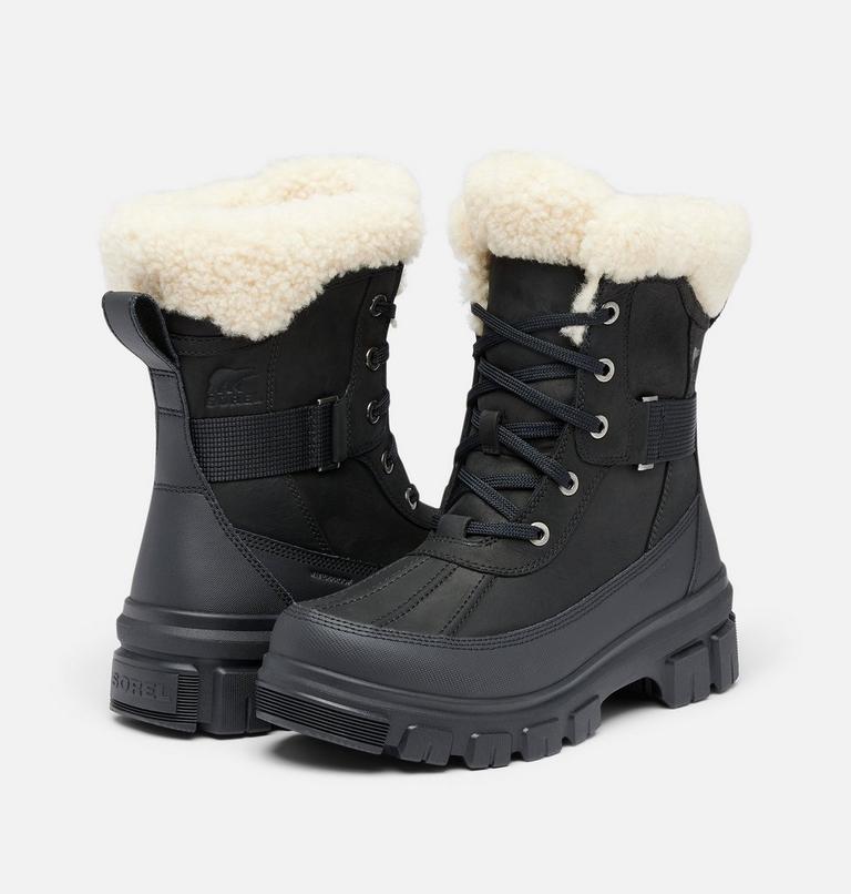 TIVOLI V Parc Women's Waterproof Boot, Color: Black, Sea Salt, image 9