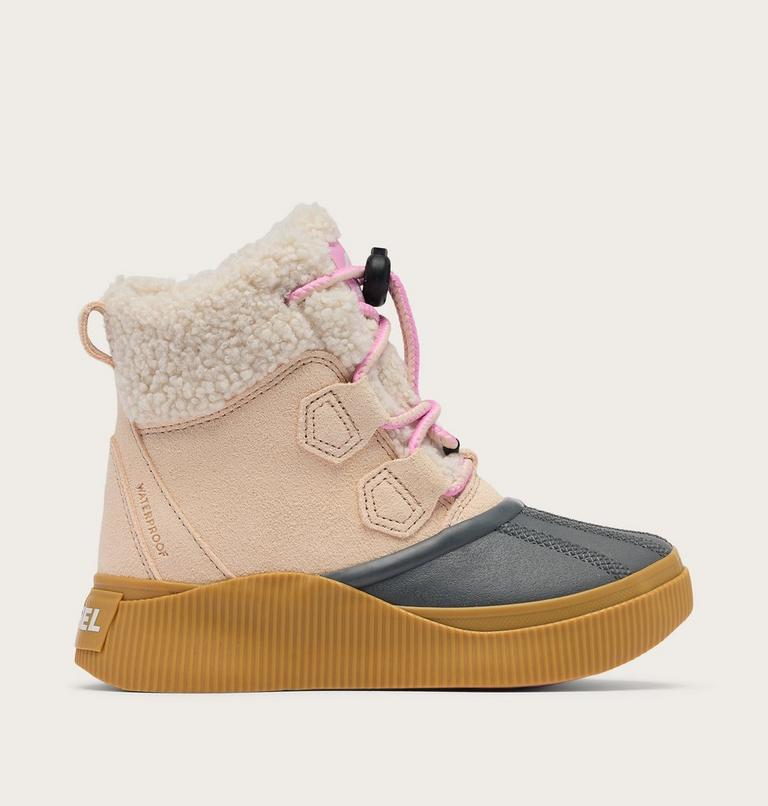 Youth OUT N ABOUT IV CHILLZ Waterproof Winter Boots, Color: Pearlescent, Gum 16, image 1