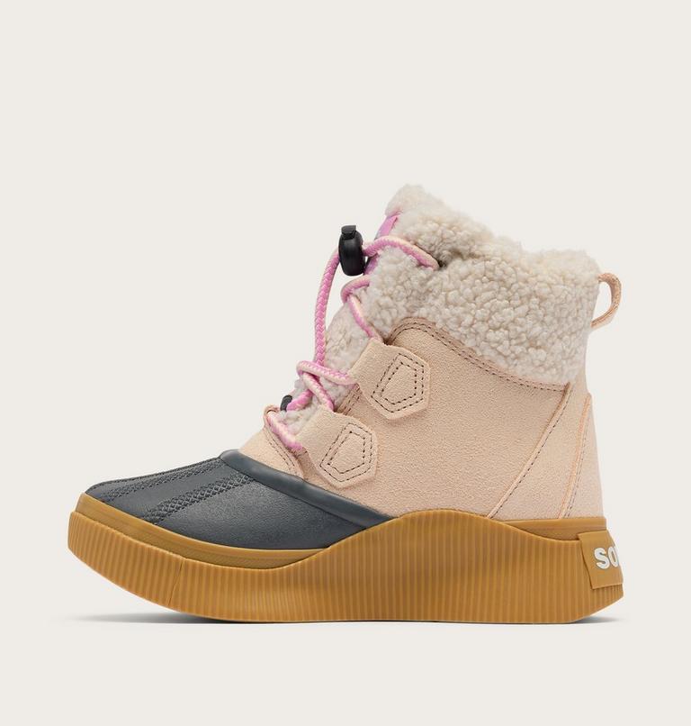 Youth OUT N ABOUT IV CHILLZ Waterproof Winter Boots, Color: Pearlescent, Gum 16, image 3