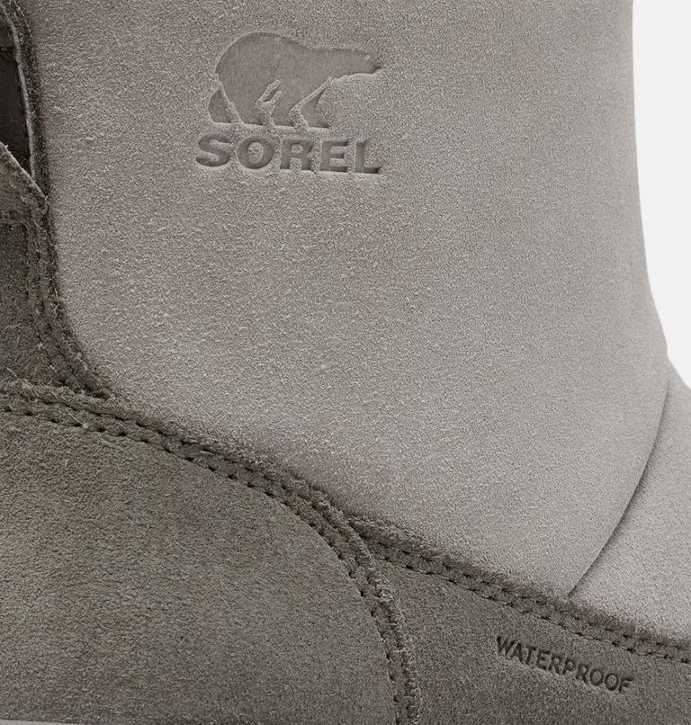 SOREL EXPLORER III Slip-On Youth Waterproof Boot, Color: Chrome Grey, Quarry, image 8
