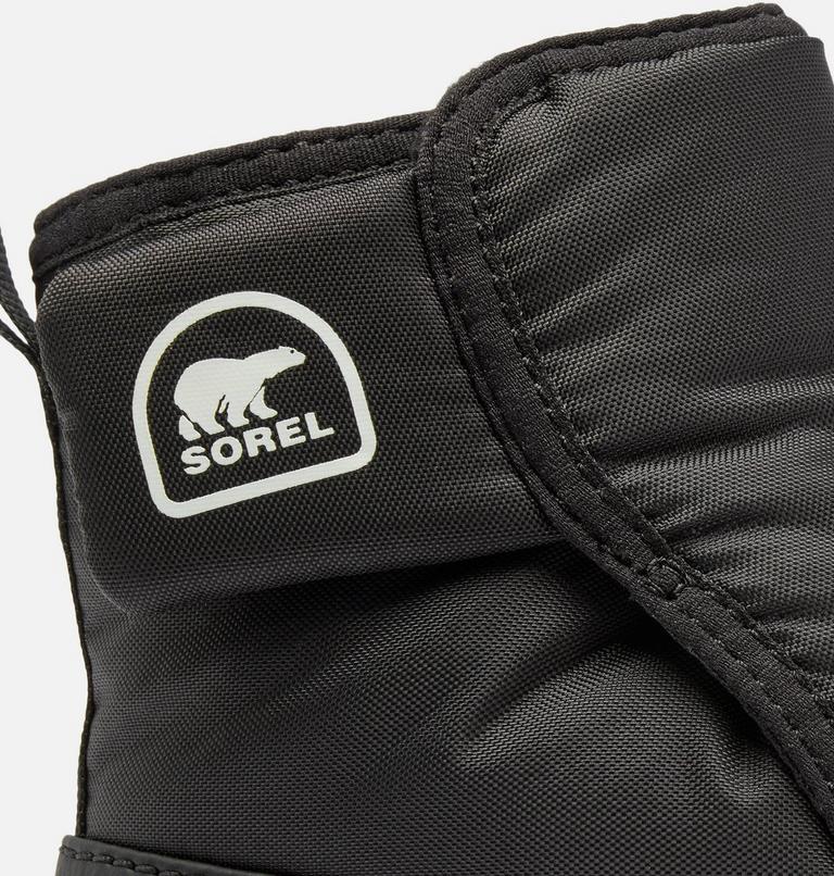 WHITNEY II Plus Children's Waterproof Bootie, Color: Black, Sea Salt, image 8