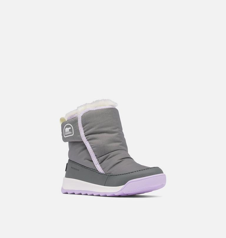 WHITNEY II Plus Bottines imperméables pour enfants, Color: Quarry, Lavender Cloud, image 7
