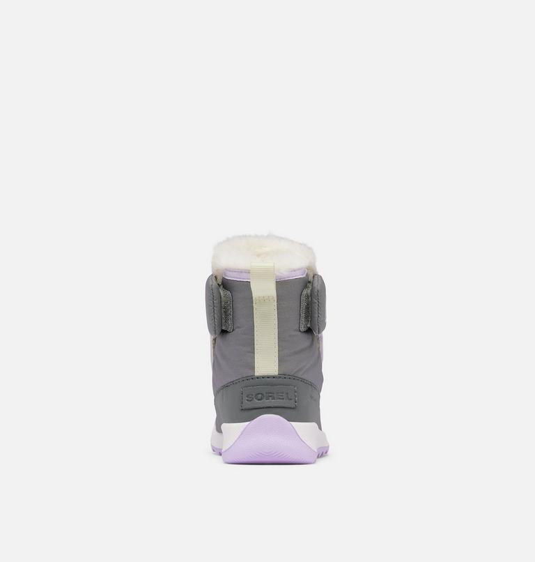 WHITNEY II Plus Bottines imperméables pour enfants, Color: Quarry, Lavender Cloud, image 3