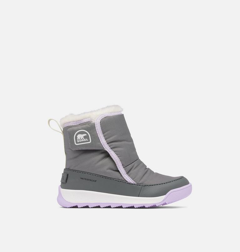 WHITNEY II Plus Bottines imperméables pour enfants, Color: Quarry, Lavender Cloud, image 1