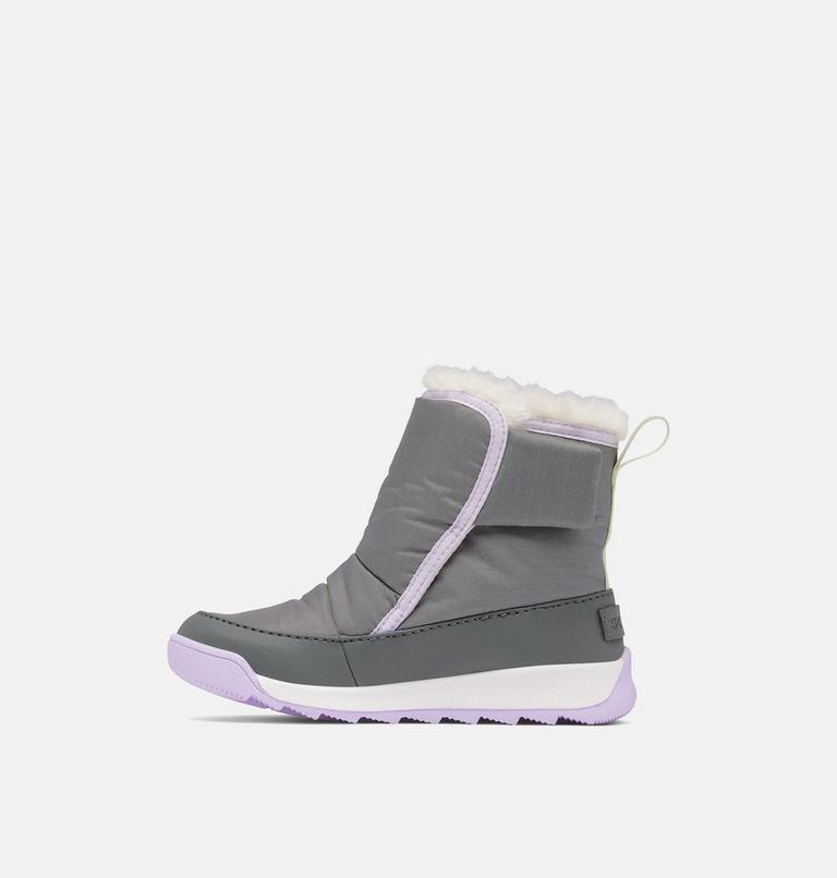 WHITNEY II Plus Bottines imperméables pour enfants, Color: Quarry, Lavender Cloud, image 4