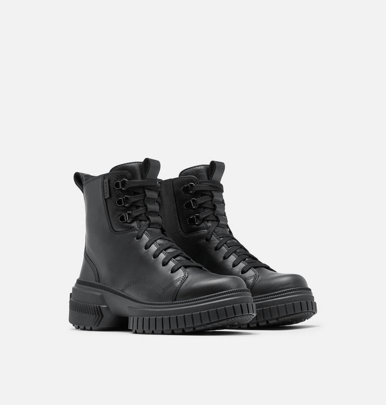 Women's ONA AVE BOOT LACE Waterproof Lace-Up Boots, Color: Black, Black, image 2