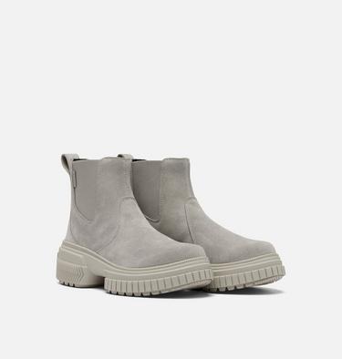 ONA AVE Women's Waterproof Chelsea Boot, Color: Chrome Grey, Dove, image 2