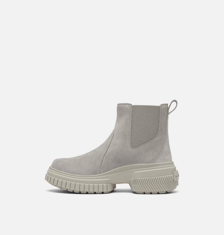 ONA AVE Women's Waterproof Chelsea Boot, Color: Chrome Grey, Dove, image 4