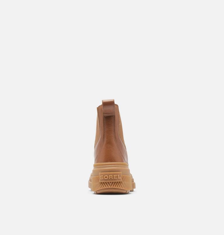 Women's ONA AVE Waterproof Chelsea Boots, Color: Velvet Tan, Gum 2, image 3