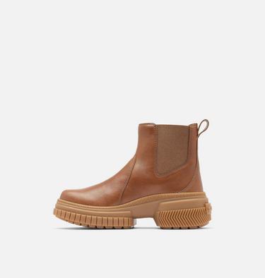 Women's ONA AVE Waterproof Chelsea Boots, Color: Velvet Tan, Gum 2, image 8