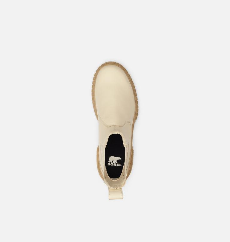 Women's ONA AVE Waterproof Chelsea Boots, Color: Honey White, Gum 16, image 4