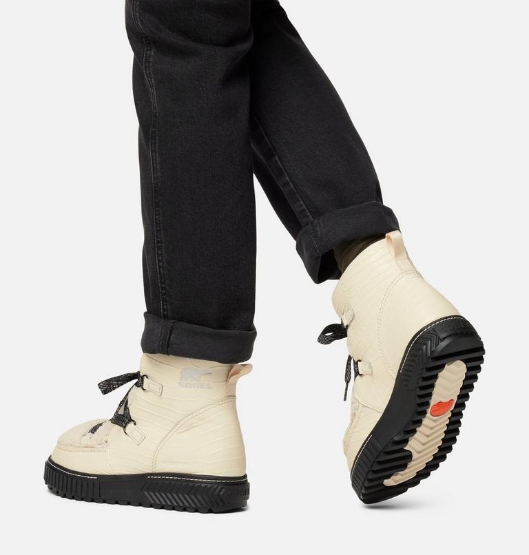 ONA AVE Alpine Lux Women's Waterproof Boot, Color: Chalk, Black, image 8