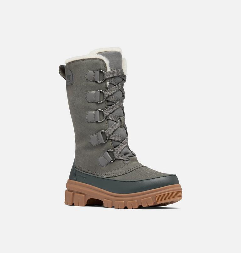 Women's TORINO V TALL Waterproof Snow Boots, Color: Quarry, Grill, image 7