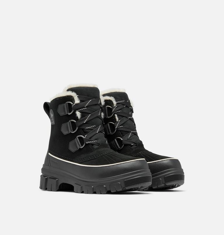 Women's TORINO V Waterproof Snow Boots, Color: Black, Fawn, image 2