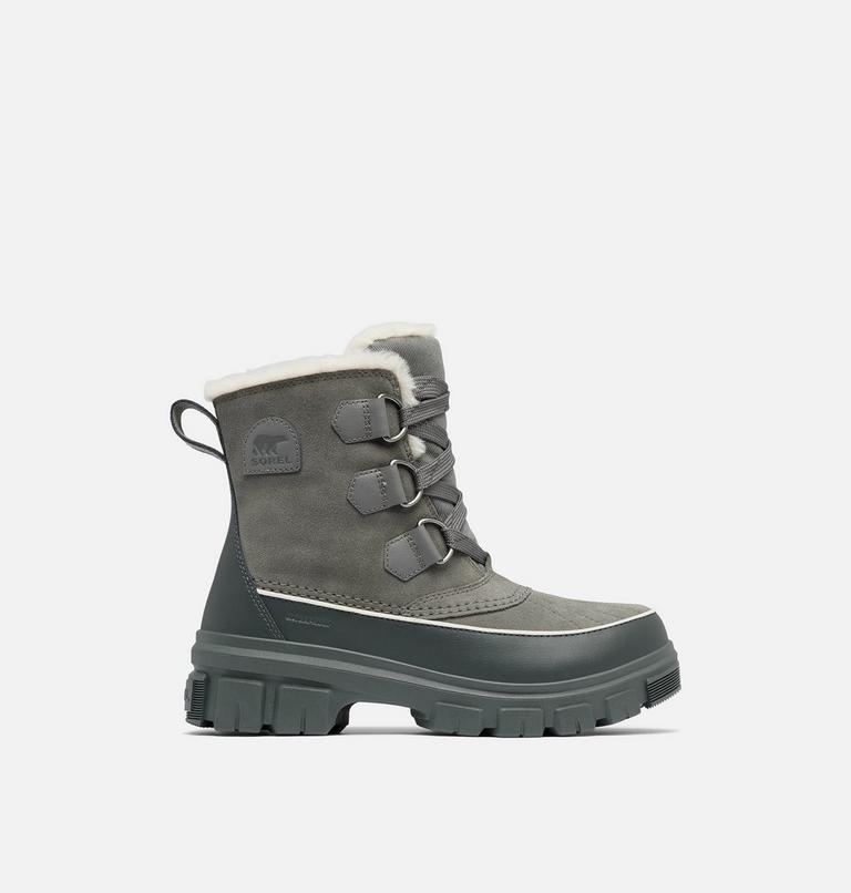 Women's TORINO V Waterproof Snow Boots, Color: Quarry, Grill, image 1