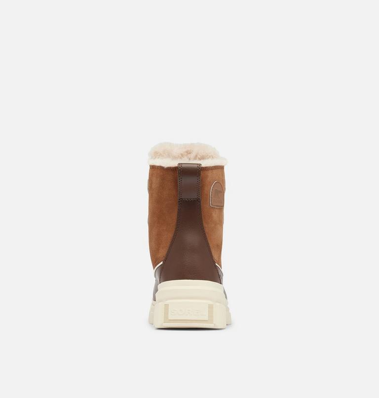 Women's TORINO V Waterproof Snow Boots, Color: Velvet Tan, Tobacco, image 3