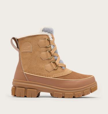 Botas de nieve impermeables TORINO V para mujer, Color: Tawny Buff, Velvet Tan, image 1