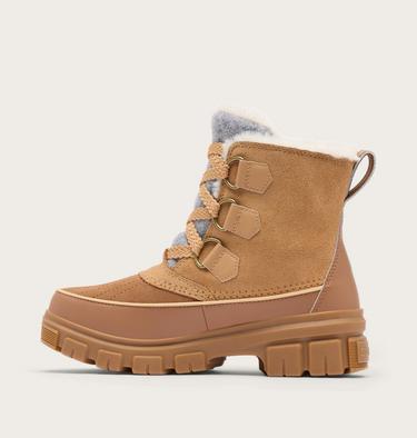 Botas de nieve impermeables TORINO V para mujer, Color: Tawny Buff, Velvet Tan, image 4