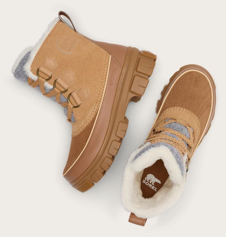 Women's TORINO V Waterproof Snow Boots, Color: Tawny Buff, Velvet Tan, image 5