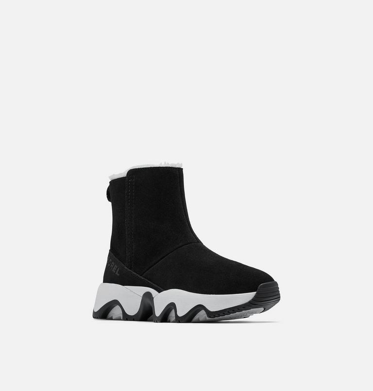 KINETIC Impact Short Women's Waterproof Boot, Color: Black, Sea Salt, image 7