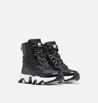 KINETIC Impact Sport Women's Waterproof Boot, Color: Black, Sea Salt, image 2