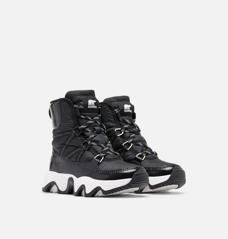 KINETIC Impact Sport Women's Waterproof Boot, Color: Black, Sea Salt, image 2