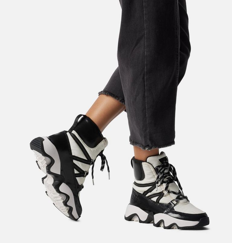 KINETIC Impact Sport Women's Waterproof Boot, Color: Sea Salt, Black, image 8