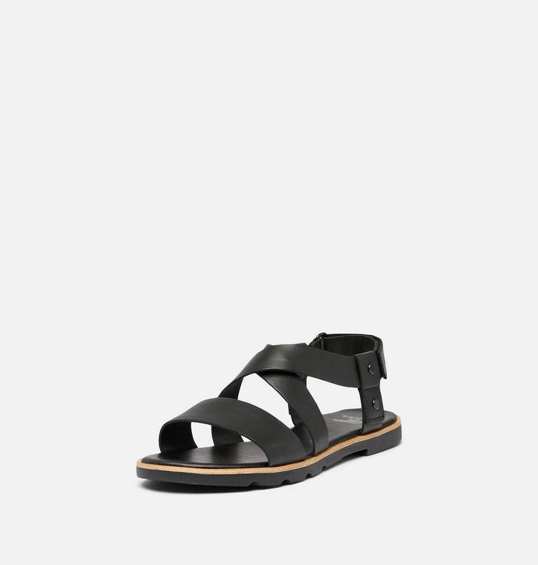 Women's ELLA III CRISSCROSS Sandal, Color: Black, Black, image 8