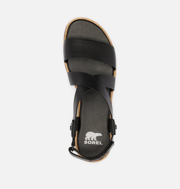 Women's ELLA III CRISSCROSS Sandal, Color: Black, Black, image 5