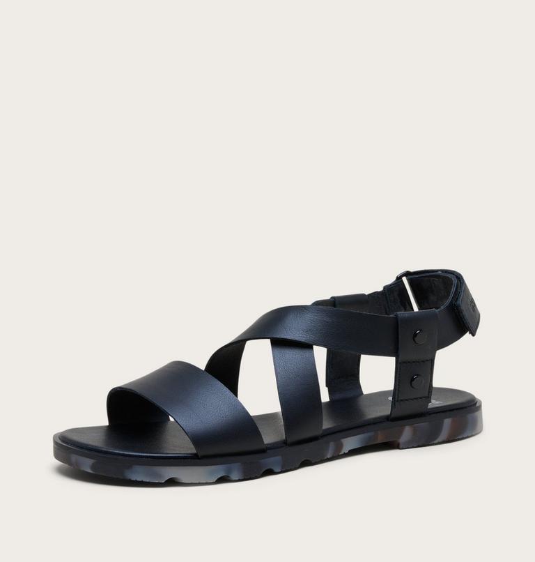 Sandale ELLA III CRISSCROSS Femme, Color: Black, Dark Graphite, image 8