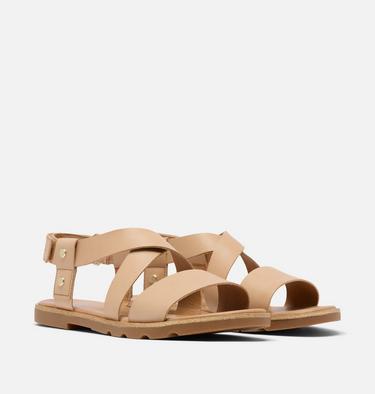 Sandale ELLA III CRISSCROSS Femme, Color: Honest Beige, Gum 2, image 2